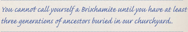 History of Brixham - quote